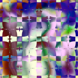 Colorful Geometric Pattern 8-'22