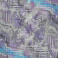Metallic Purple and Blue Pattern 8-'22