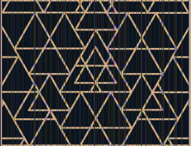 Striped Triangle Pattern 8-'21