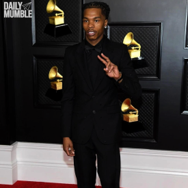 Lil Baby Grammy Image captured By Daily Mumble Media