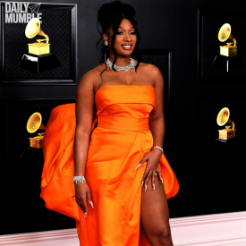 Megan Thee Stallion 2021 Grammy Photo Captured By Daily Mumble Media