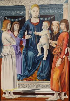 Francesca's Virgin and Child (by Calvert Brown)