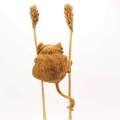Mouse on Wheat Shafts