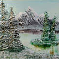 Mountain Scene 3 - First Snow