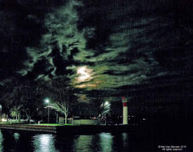 A Quiet Night at Blockhouse Island...