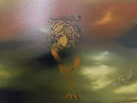 Tiger in Sky