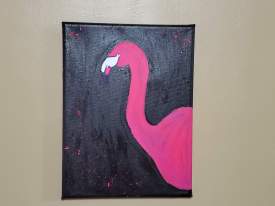 Flamingo Painting