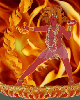 faces of vajrayogini