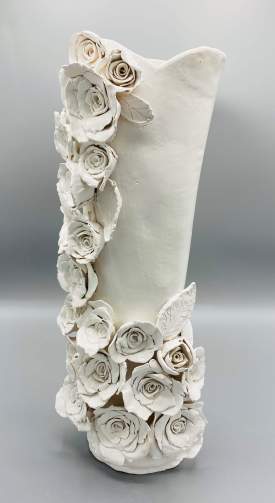 Rose Purity Vase