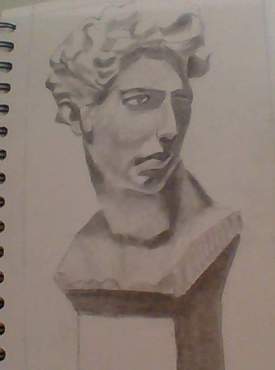 Bust Study of David