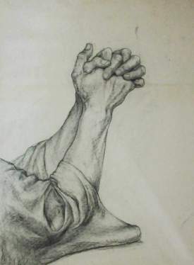 Praying Hands study