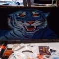 blue tiger