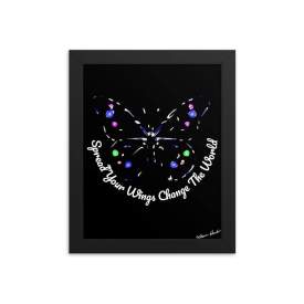 Butterfly Effect Small Framed Poster