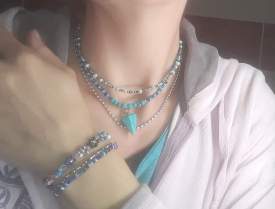 homemade jewelery czech beads 